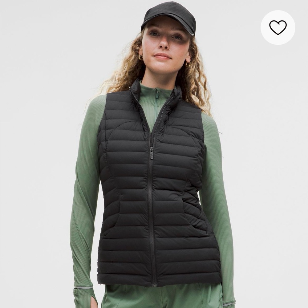 Lululemon Women's Black Puffer Vest